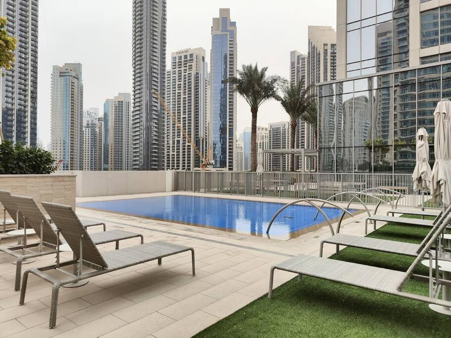 Burj View - 10 Minutes Walk Dream Lux Designer 3Bd Villa Dubai Exterior photo